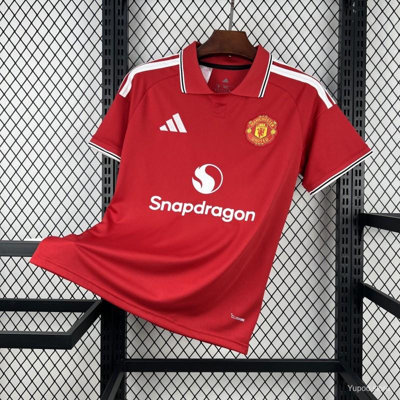 Manchester United 2026/27 LOCAL MANGA CORTA VERSION FAN